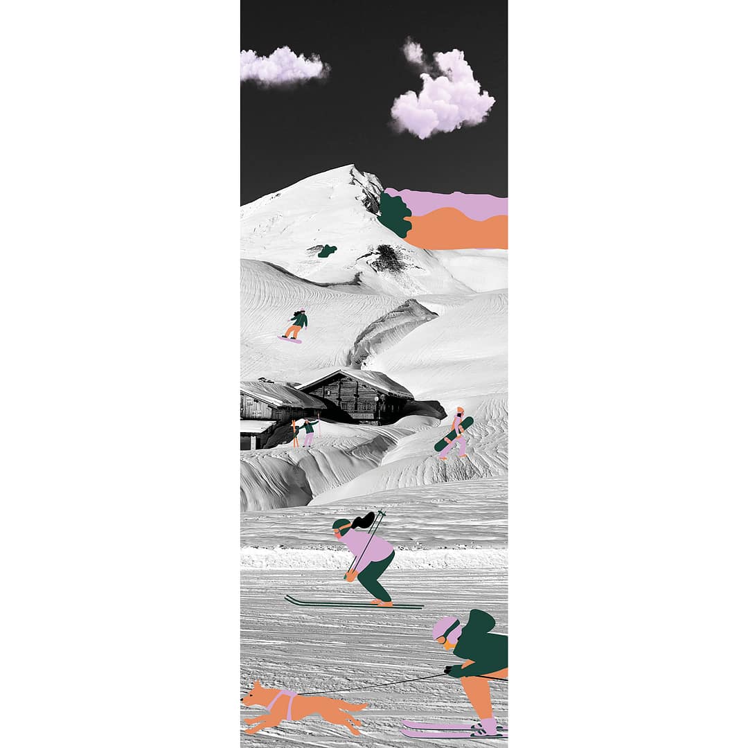 Affiche Snow & Joy 5 – Image 2