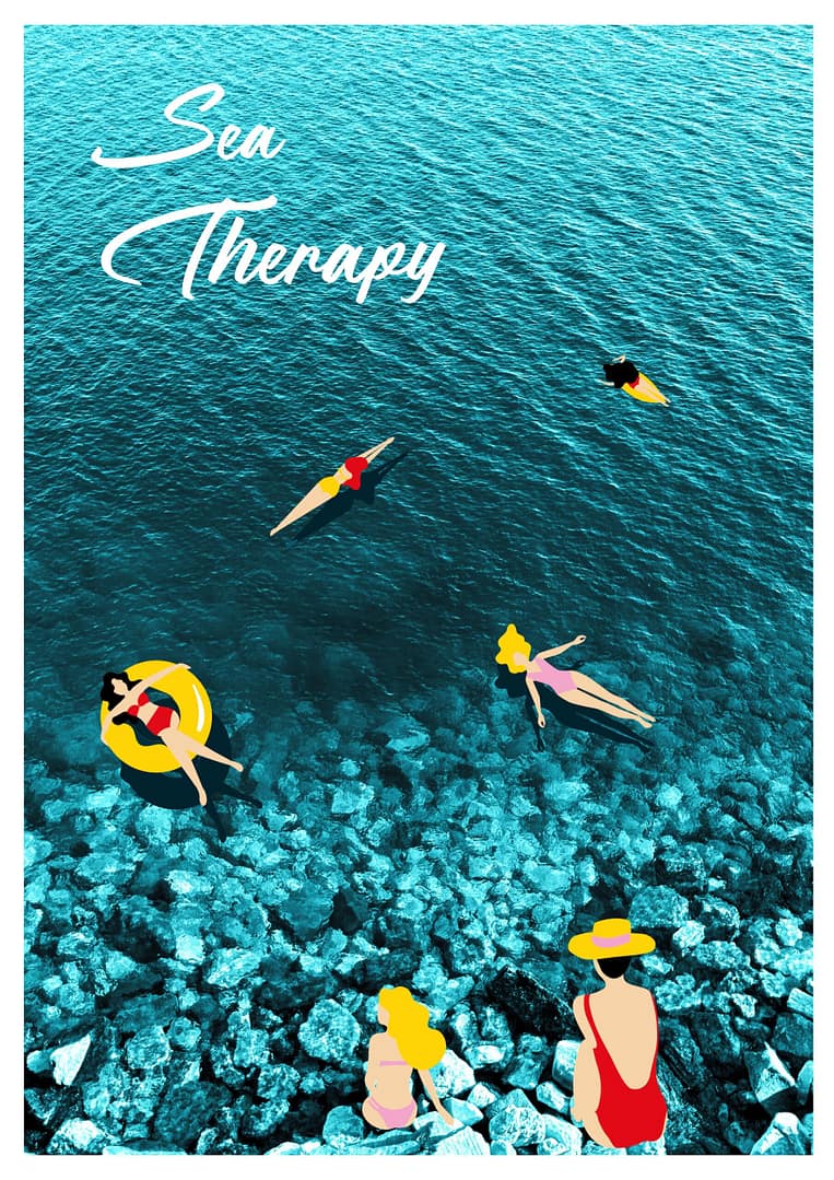 Affiche Sea Therapy